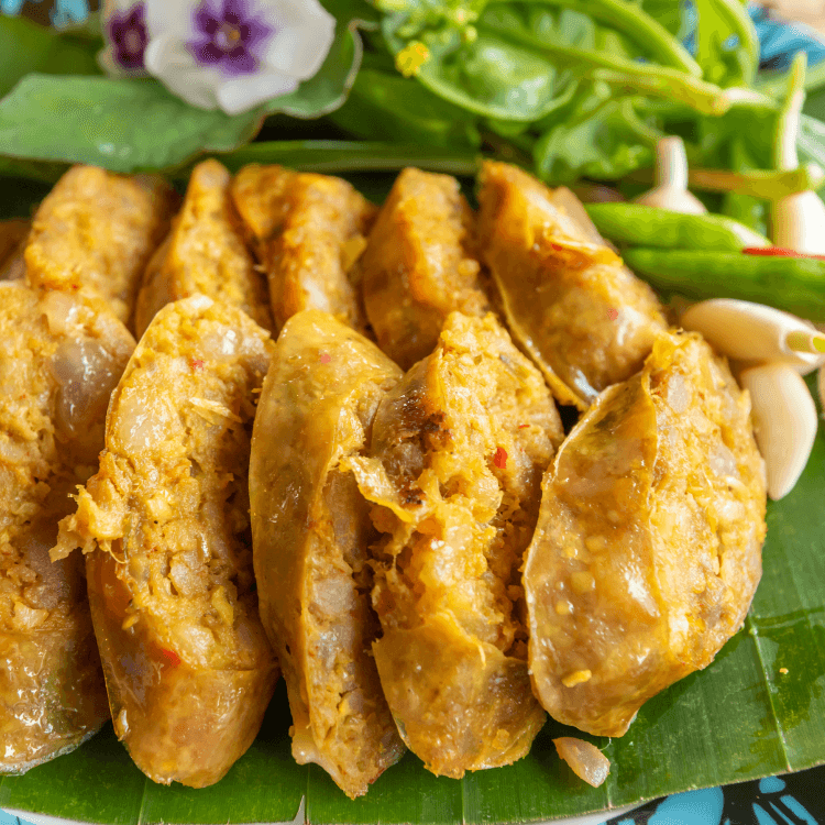 Sai Aua (Thai sausage)
