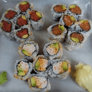Spicy Maki Combination.