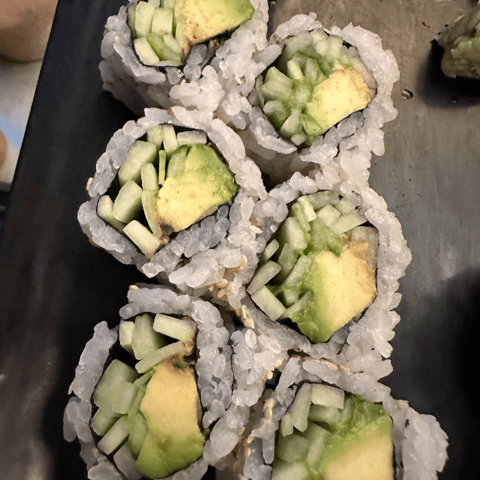 Avocado and Cucumber Roll