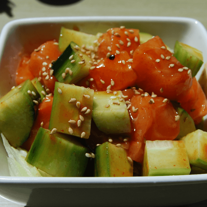 1130 Salmon Poke.