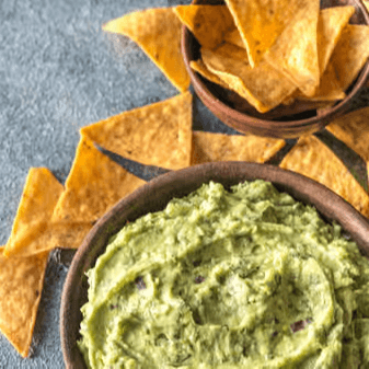 Chips & Guacamole Nachos