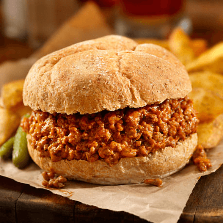 Sloppy Joes with Fries