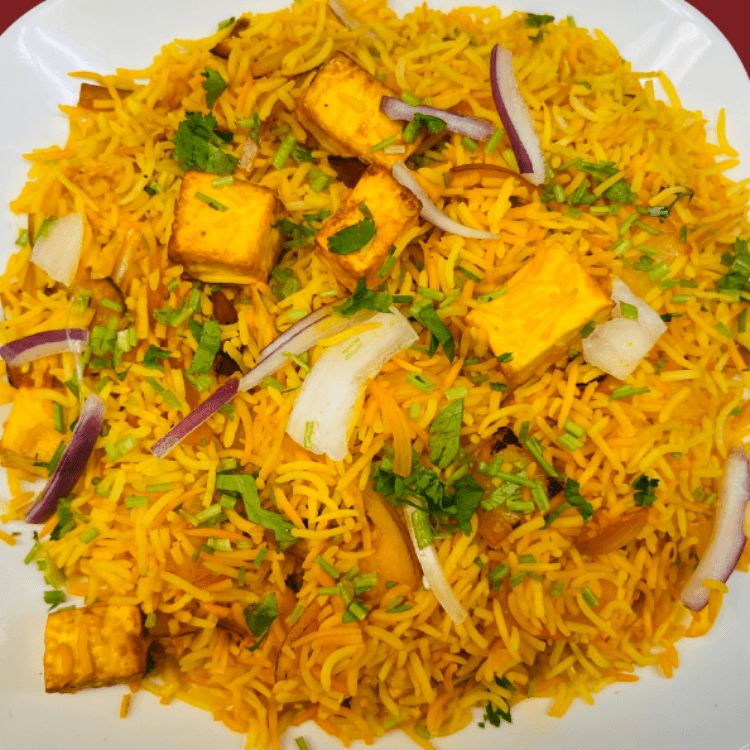 124. Paneer Fried Rice