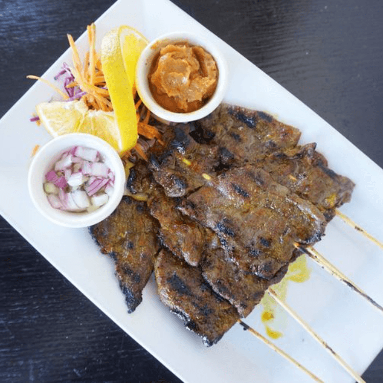 5. Sate (Dinner)