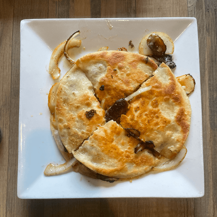 Mushroom Quesadilla