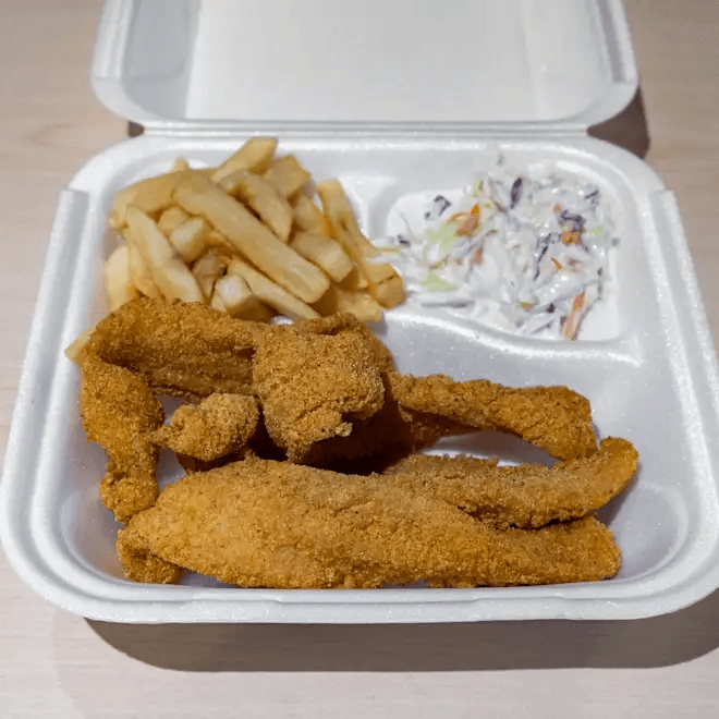 Louisiana Whiting Dinner