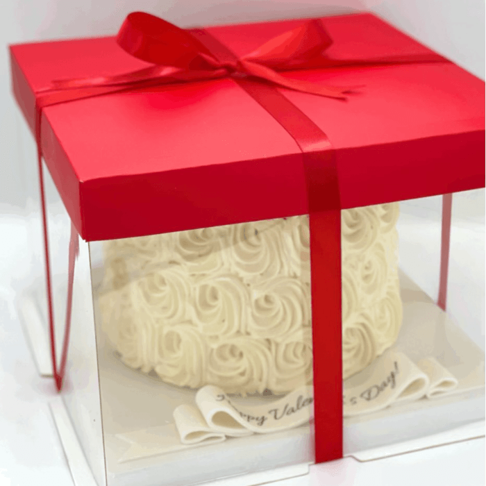 Rose Gift Cake
