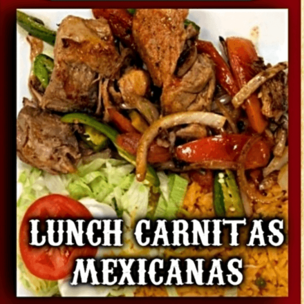 Lunch Carnitas A La Mexicana