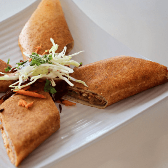 Paneer Spring Onion Dosa