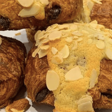 Chocolate Almond Croissant.