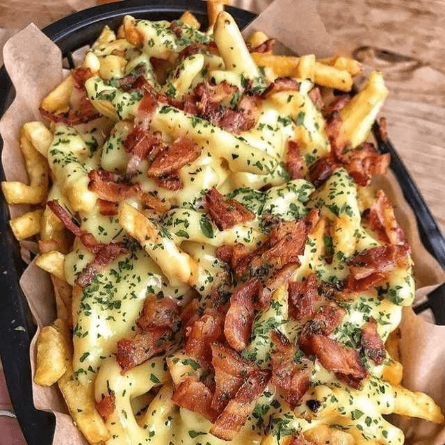 Beef Bacon Cheese Fries