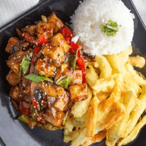 Ginger Tofu.