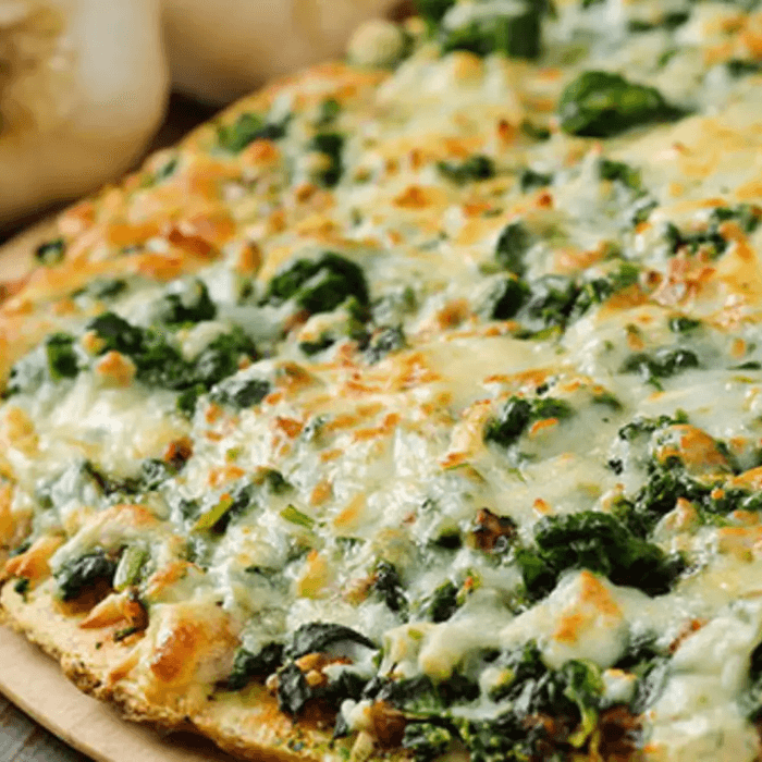 Spinach Pizza 