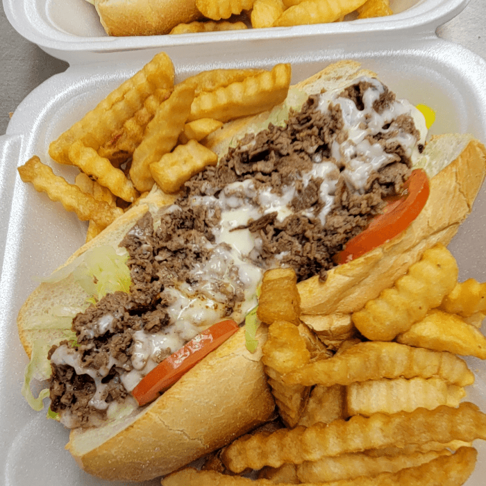 Sub /fries and drink.