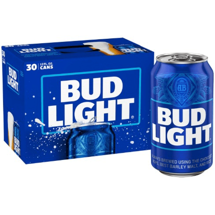 Bud Light Lager Cans (12 Oz X 30 Ct)