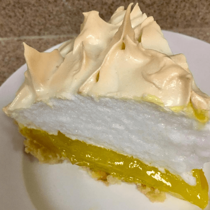 Lemon Meringue Pie.