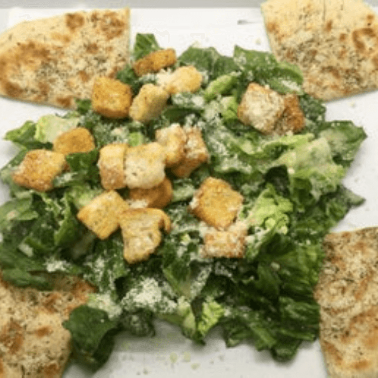 Caesar Salad with Traditional Gyro Meat