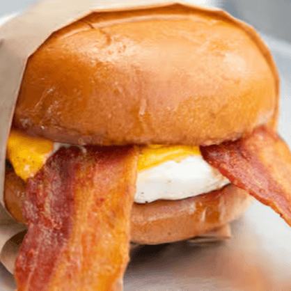 Bacon, Egg and Cheese Sandwich Combo
