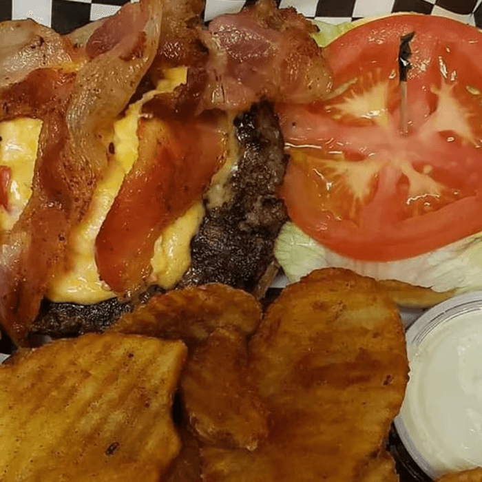 Aws Bacon Burger