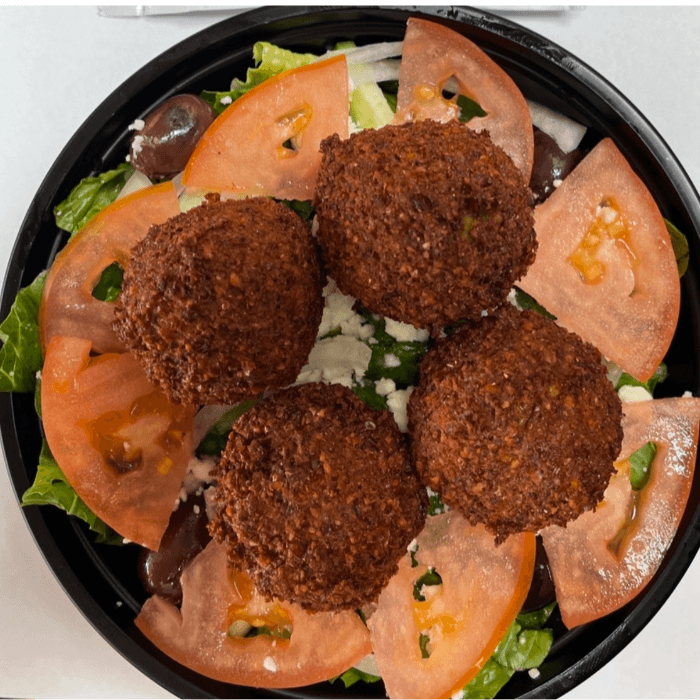 4 Falafel Greek Salad