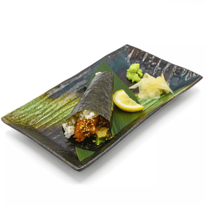 Spicy Hamachi Handroll