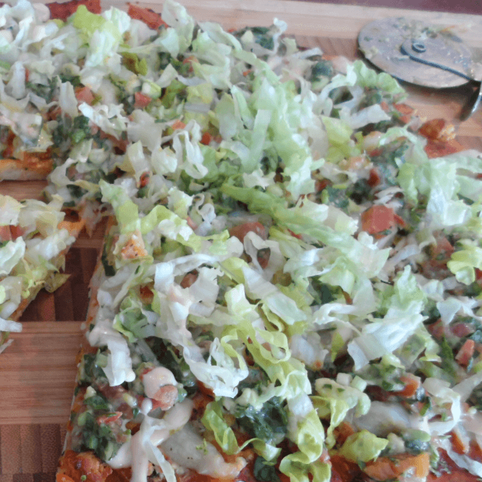 Fish Taco Pizza