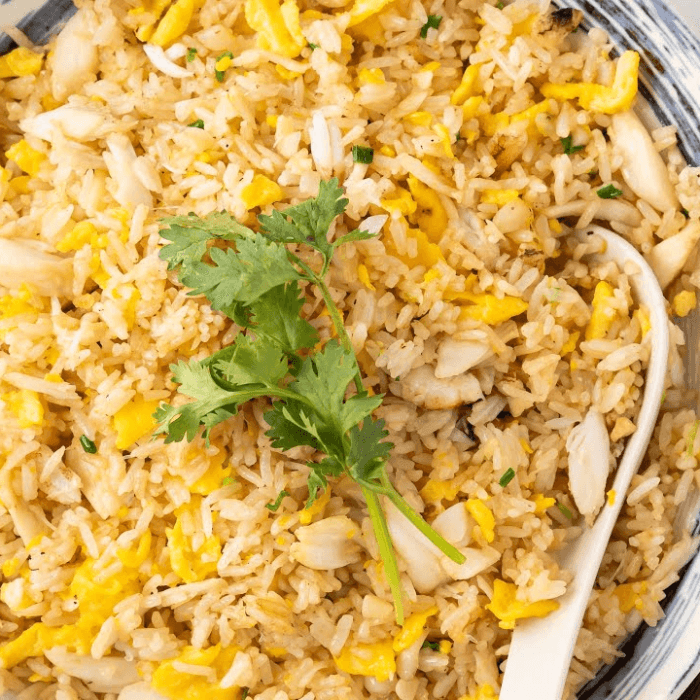 T9. Crab Meat Fried Rice Tray