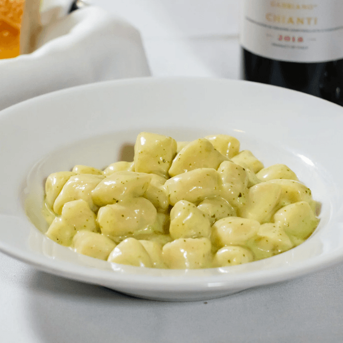 Gnocchi al piacere.