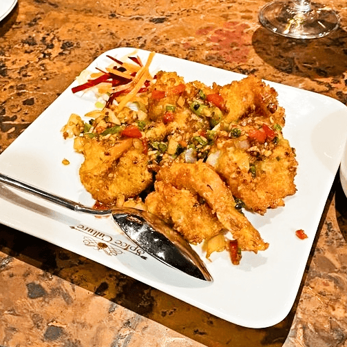 Chili Garlic Fried Shrimp