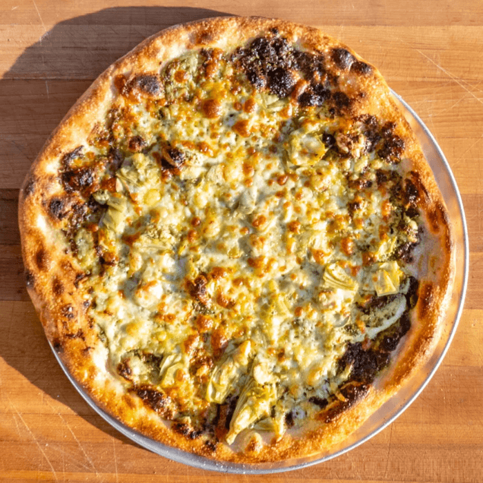 Artichoke Pesto Pizza