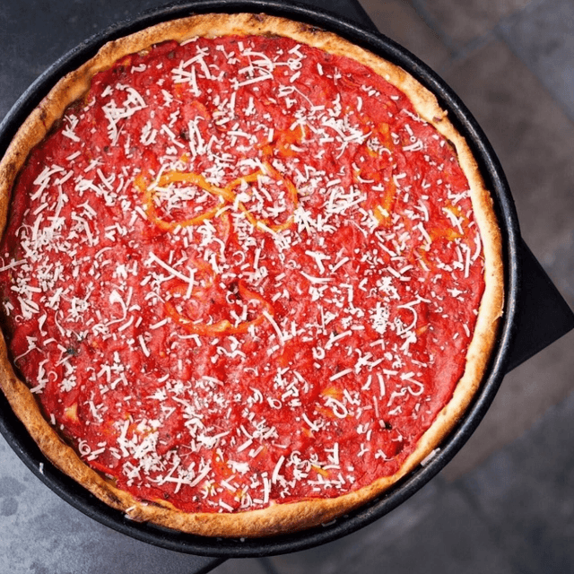 Meatball House Deep Dish Pizza (Regular 9" (6 Slices))