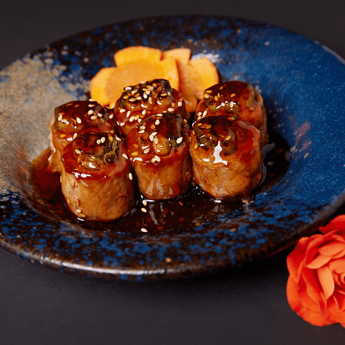 Beef Negimaki.
