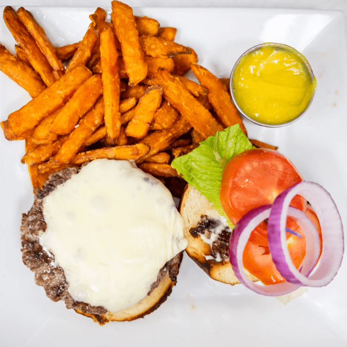 Laughing Owl Best Burger.