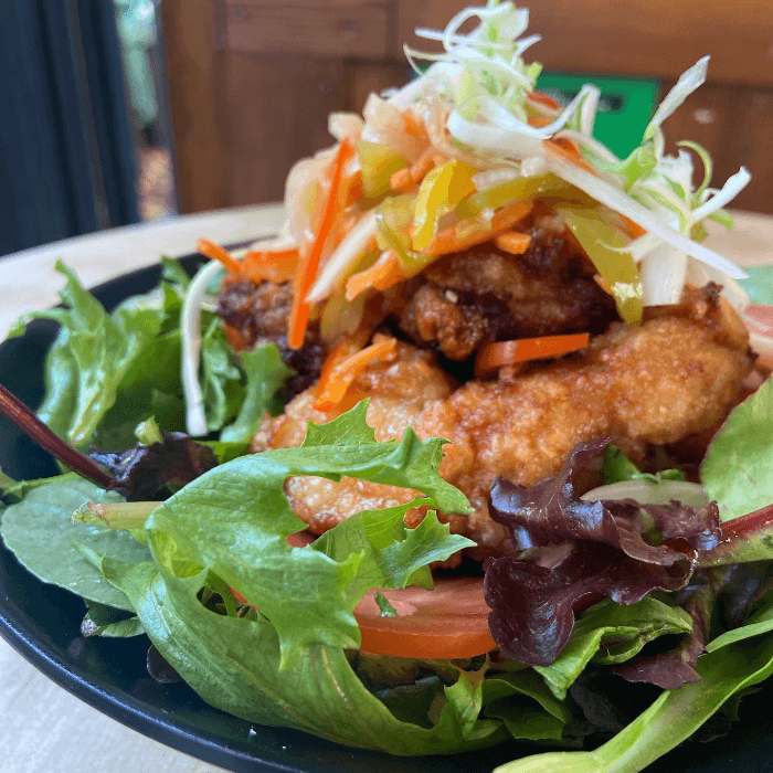 Fried Chicken "Nanban" Salad