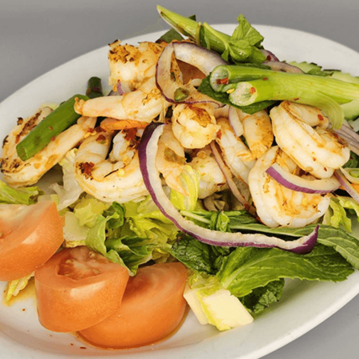 Pla Koong Grilled Shrimp Salad