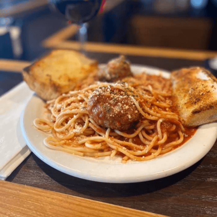 Spaghetti and Meatballs Pasta