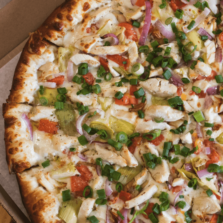 Cali Chicken & Garlic Pizza (16")