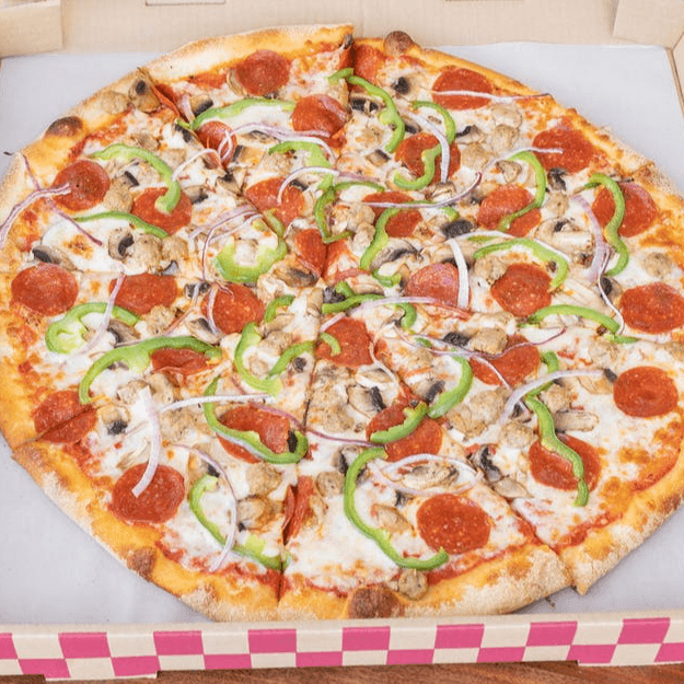 18" X-Large Supreme Pizza (8 Slices).