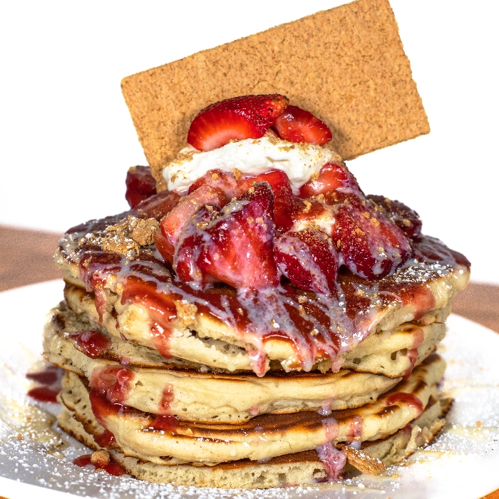 Strawberry Shortcake Pancakes