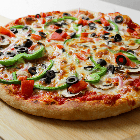 Veggie Supreme Pizza - Mini (4 Slices)