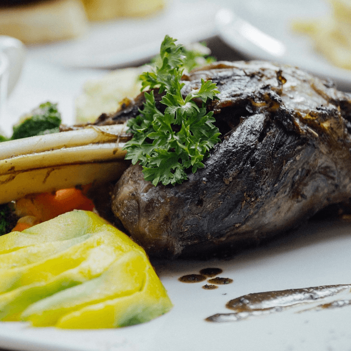 Lamb Shank Platter.