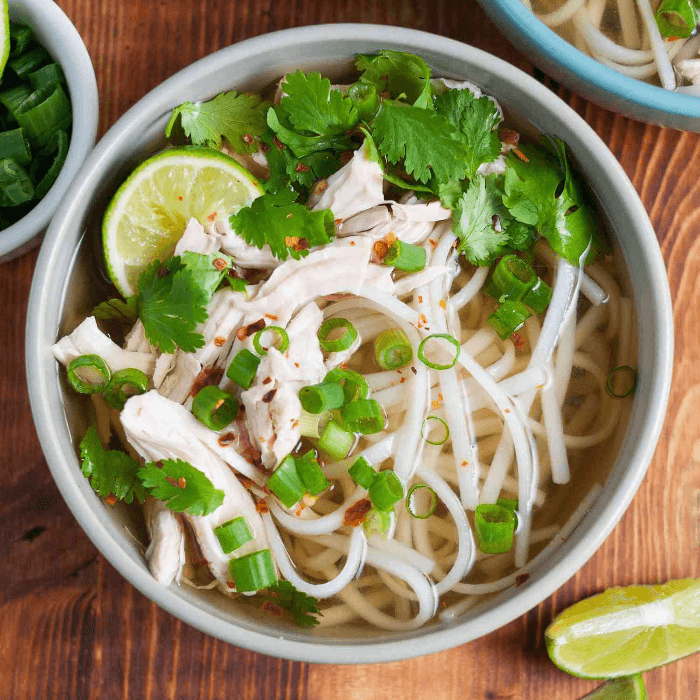 N11 Chicken Pho Noodle Soup (Thai Style)