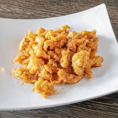 (D18) Orange Chicken.