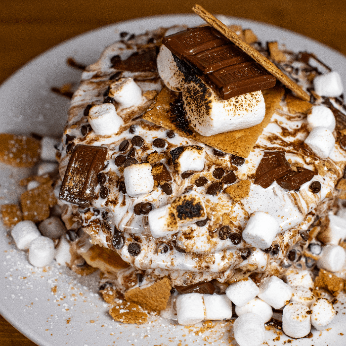 Nick's More S'mores Pancake.