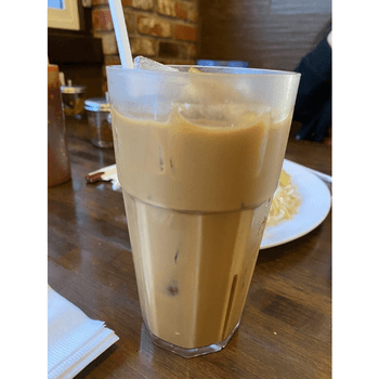 Ice Coffee with Condensed Milk
