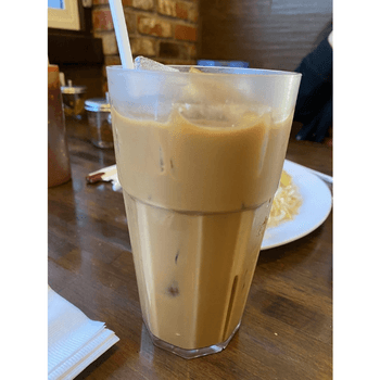 Ice Coffee with Condensed Milk.