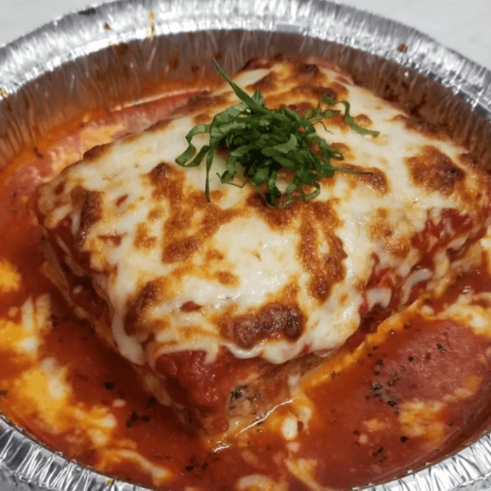 Meat Lasagna.