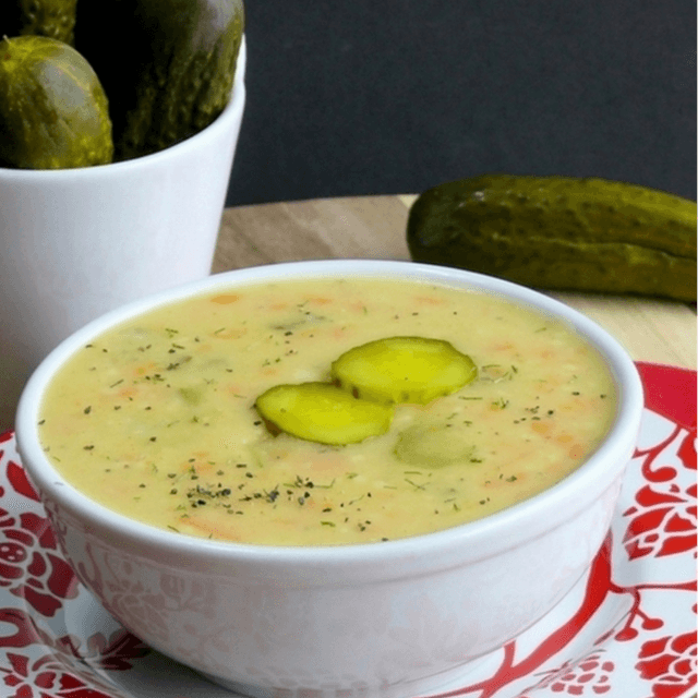 Dill Pickle Soup 