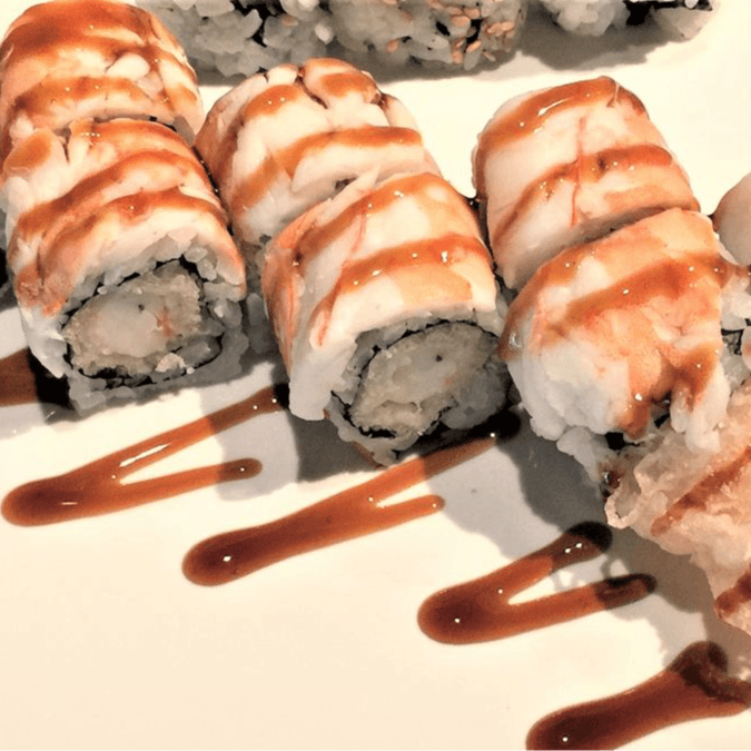 Shrimp Dragon Roll.