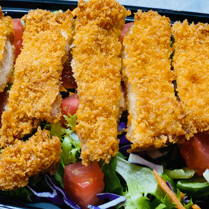 Katsu Chicken Salad